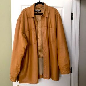 Trek New York Men’s Leather Jacket